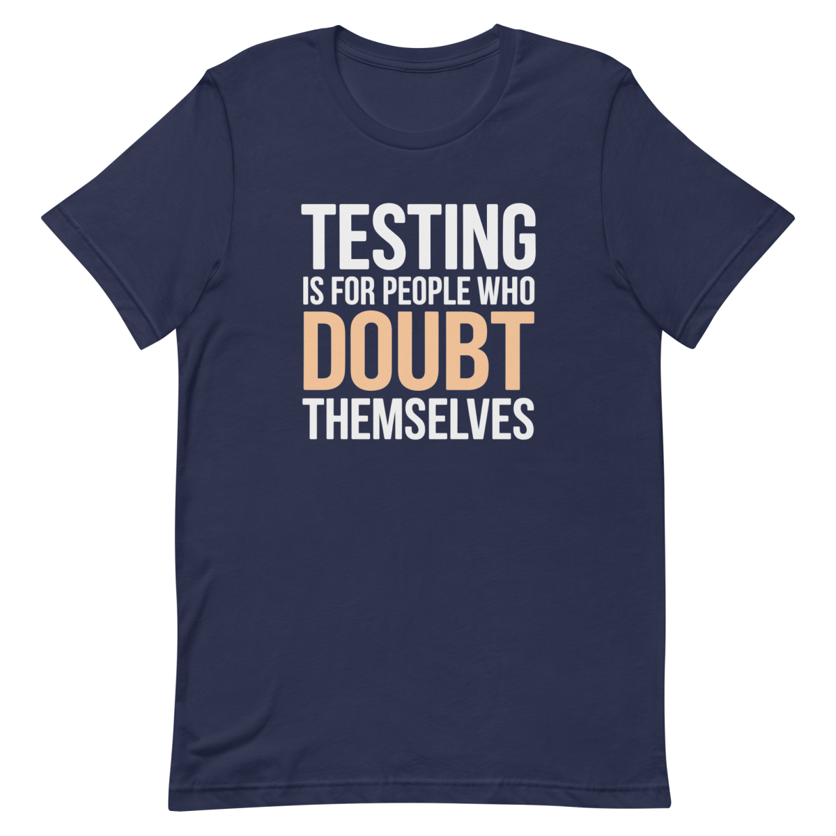 Skip The Tests code confidence deploy - Developer T-shirt - techmerch.io