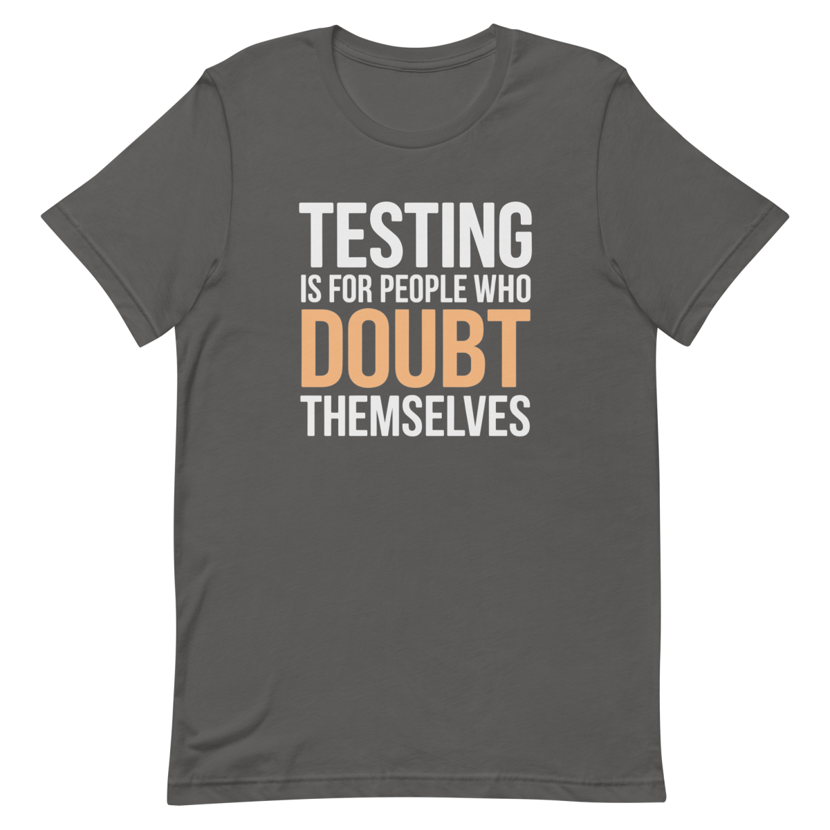 Skip The Tests code confidence deploy - Developer T-shirt - techmerch.io