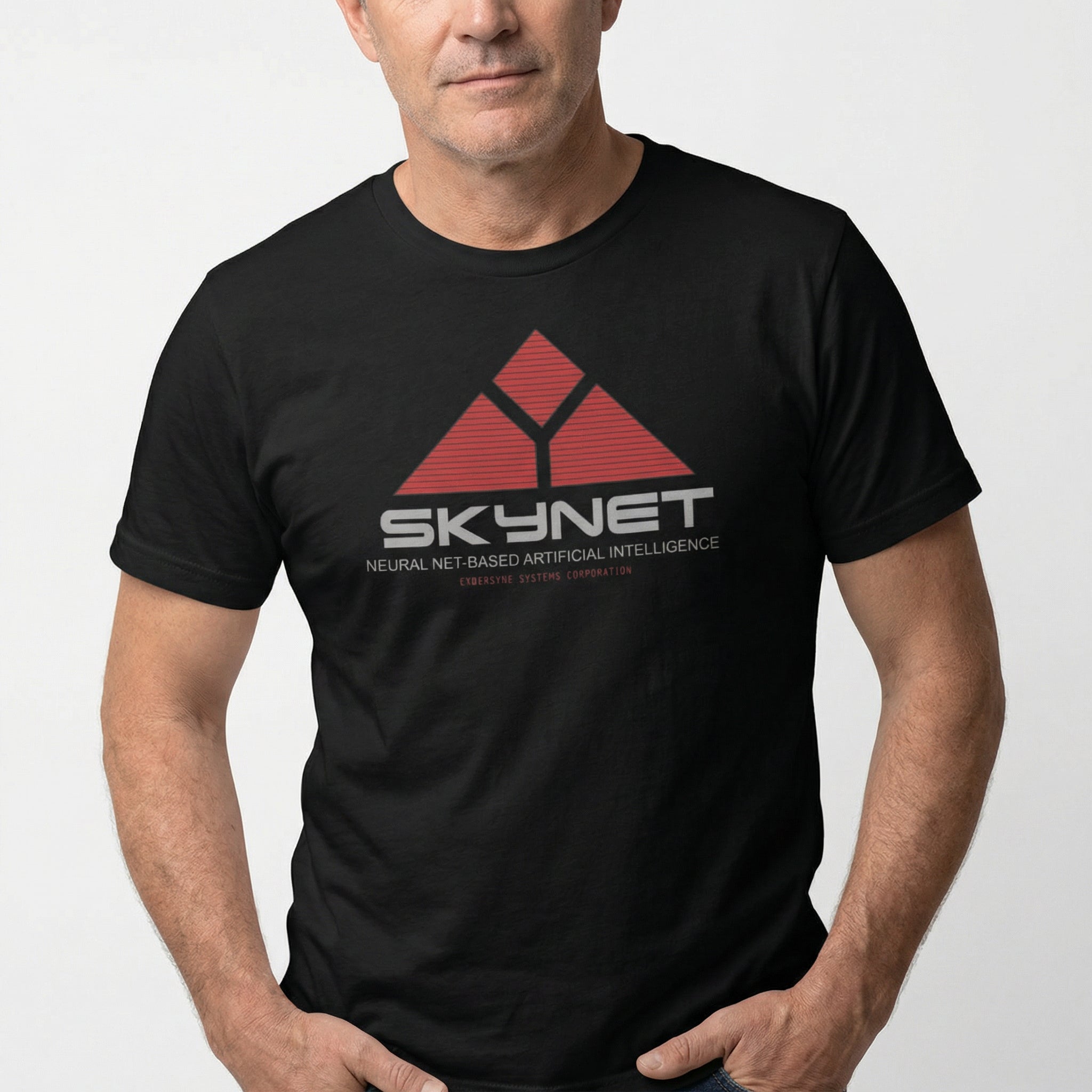Skynet Cyberdyne Corp ai full - search skynet cyberdyne systems corporation statement - Developer T-shirt - techmerch.io