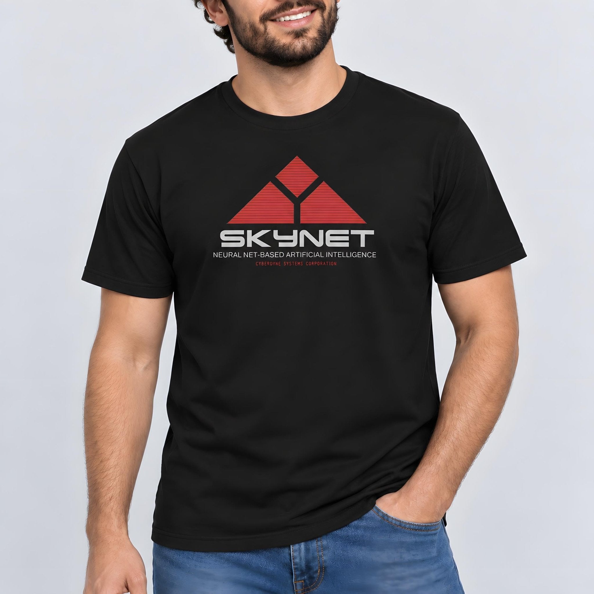 Skynet Cyberdyne Corp ai full-search skynet cyberdyne systems corporation statement - Developer T-shirt - techmerch.io