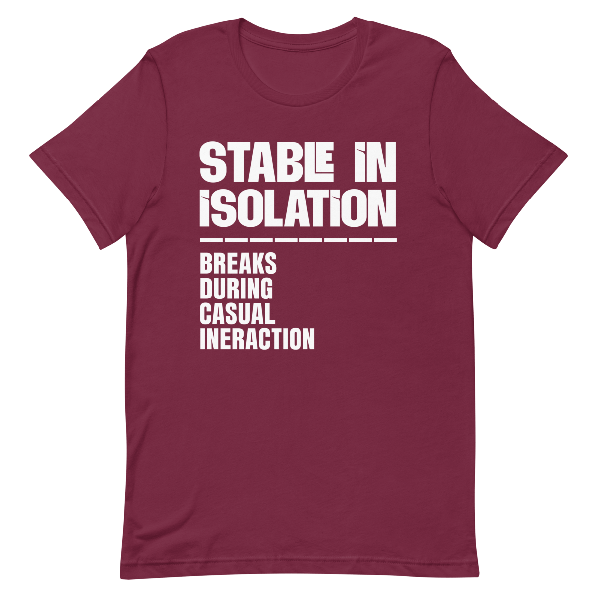 Stable Till Interacted debugging developer relatable - Developer T-shirt - techmerch.io