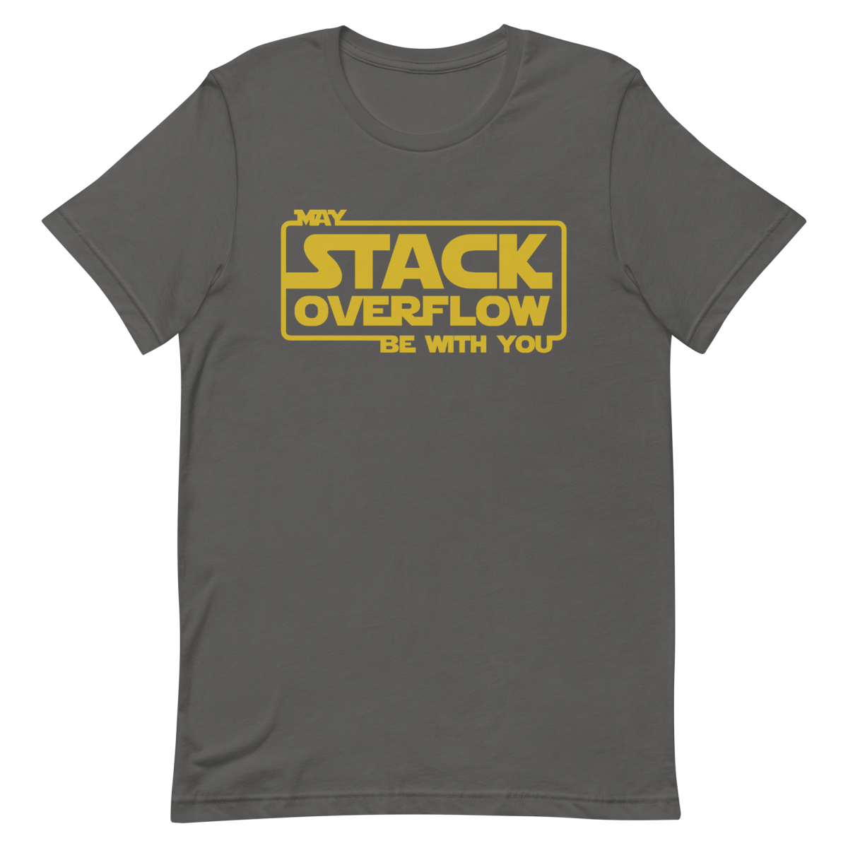 Stack Overflow Force coding developer funny - Developer T-shirt - techmerch.io