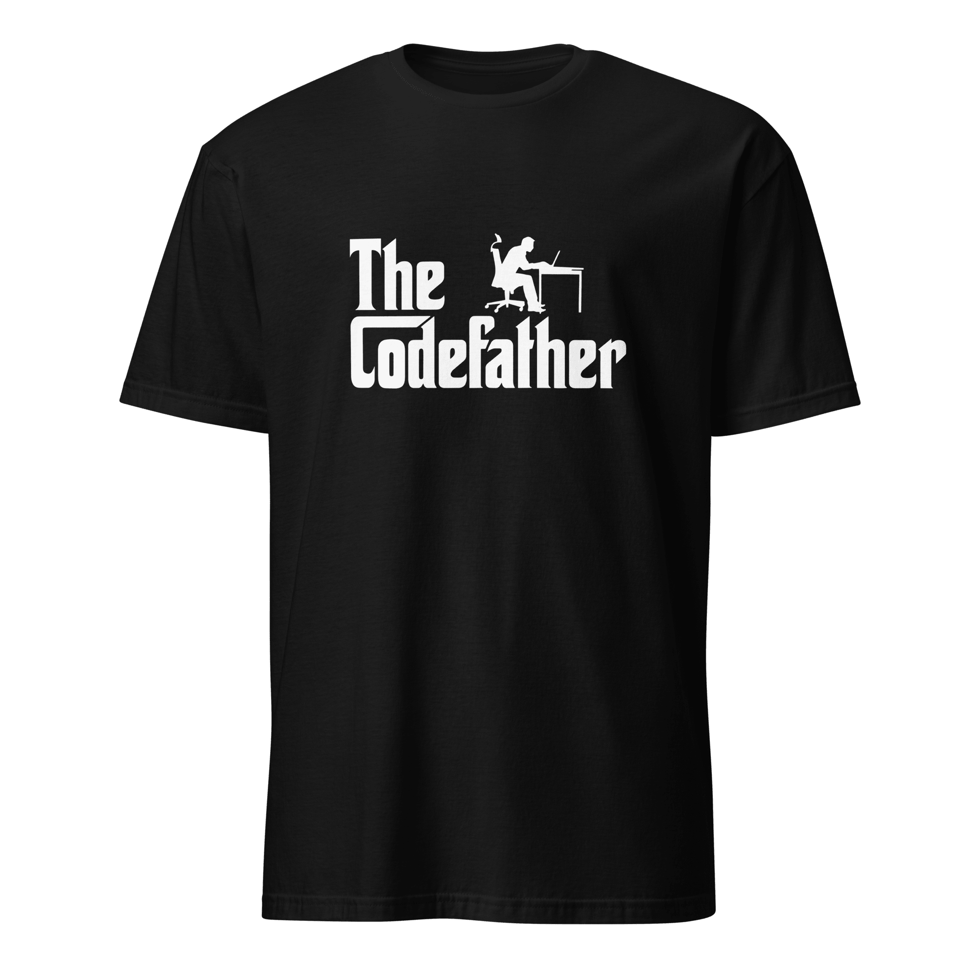 The Codefather cartoon deadpan full-search the codefather - Developer T-shirt - techmerch.io