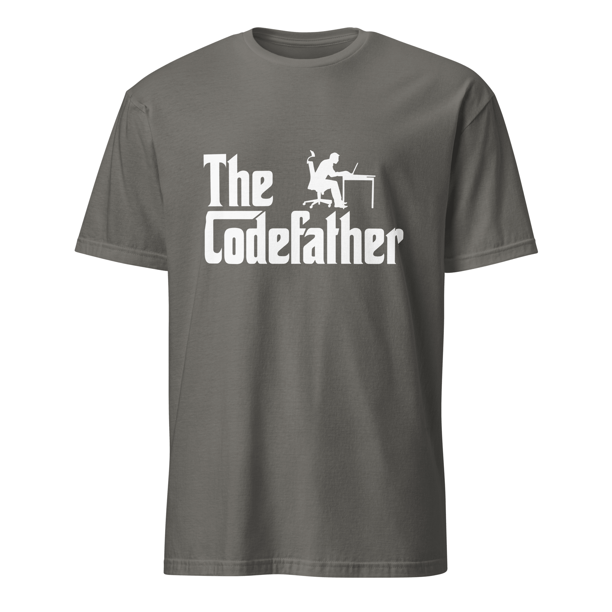 The Codefather cartoon deadpan full - search the codefather - Developer T-shirt - techmerch.io