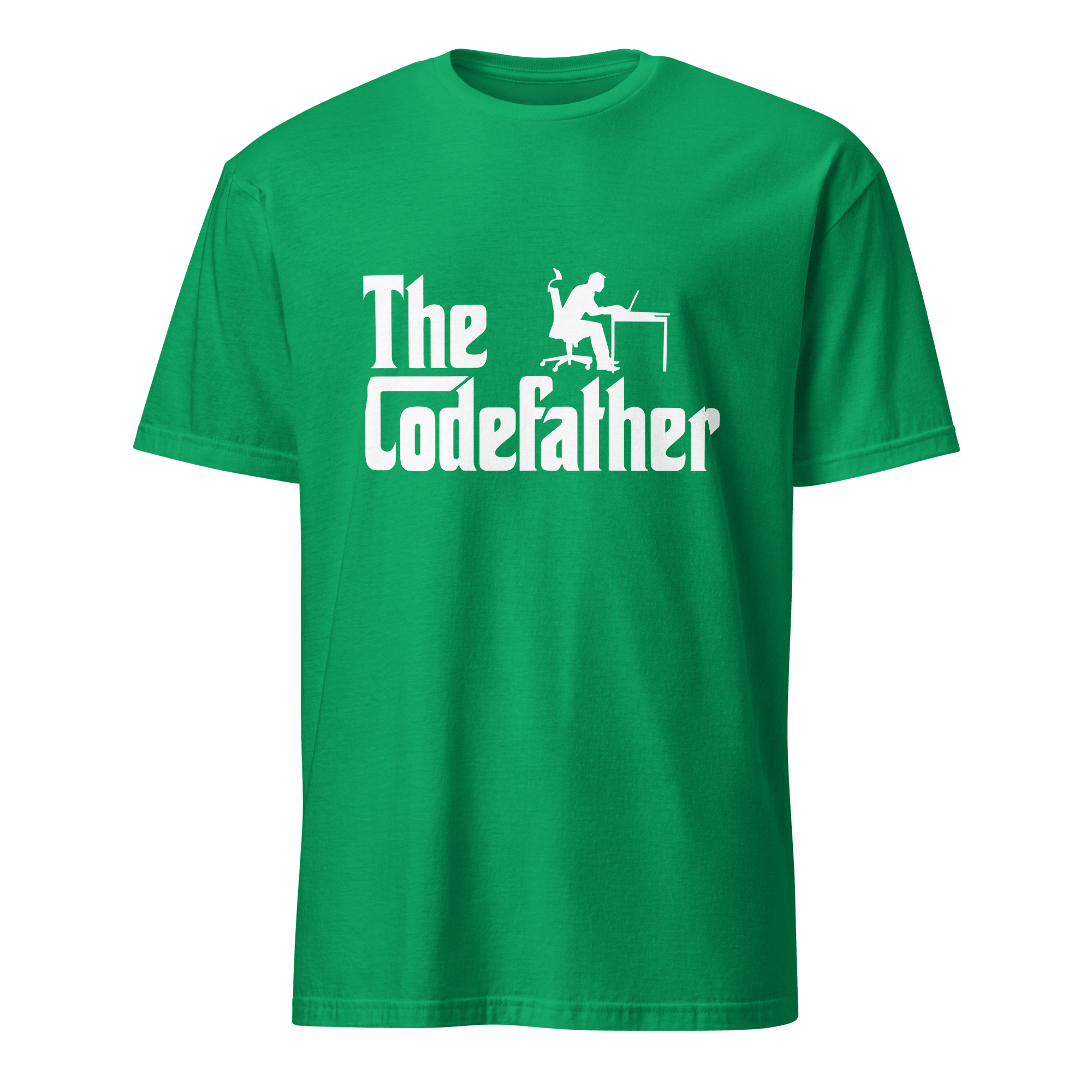 The Codefather cartoon deadpan full - search the codefather - Developer T-shirt - techmerch.io