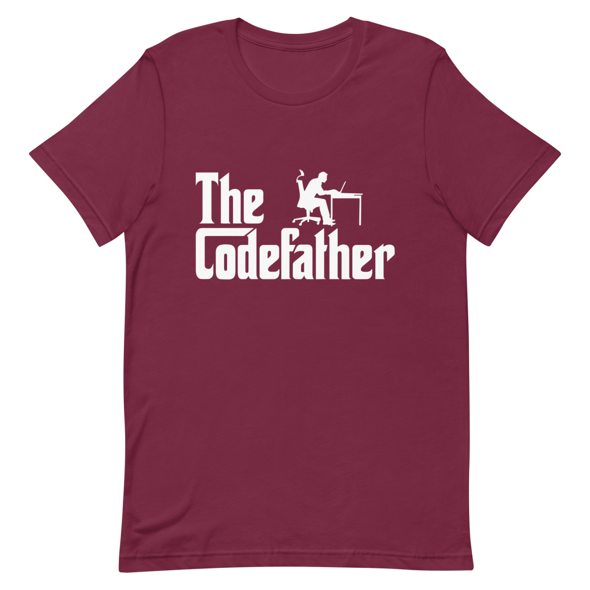 The Codefather cartoon clever developer - Developer T-shirt - techmerch.io