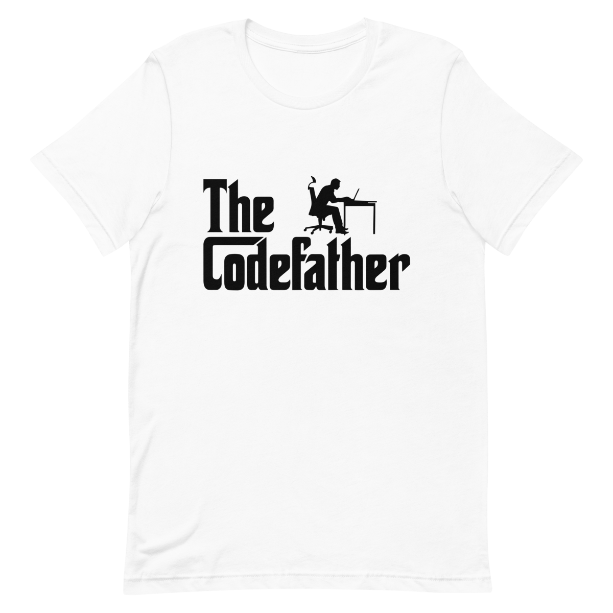 The Codefather cartoon clever developer - Developer T-shirt - techmerch.io