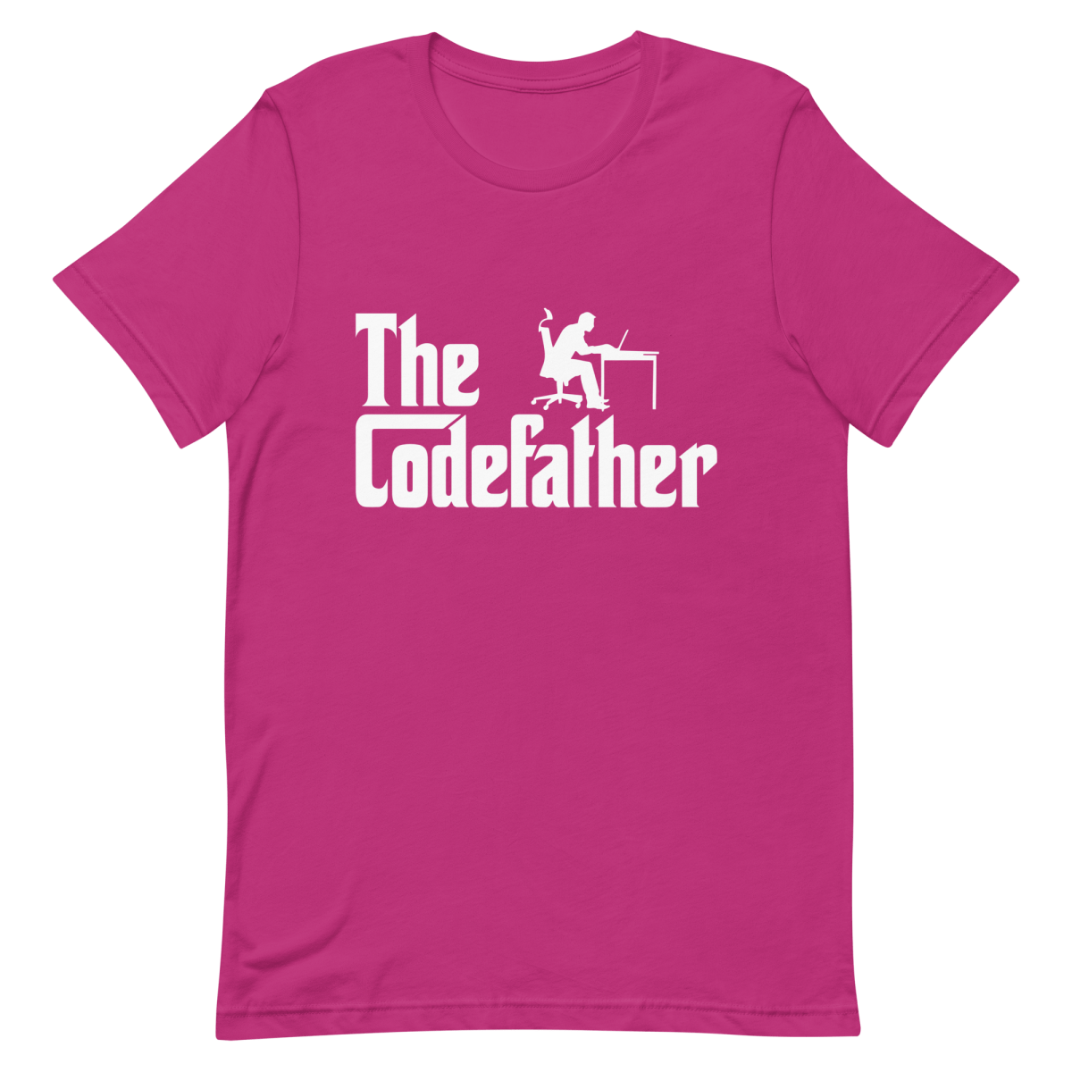 The Codefather cartoon clever developer - Developer T-shirt - techmerch.io