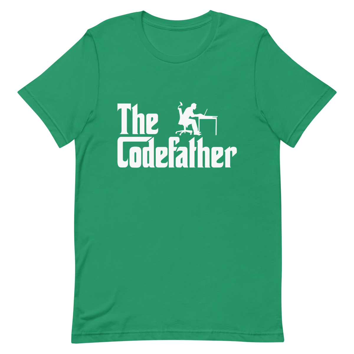 The Codefather cartoon clever developer - Developer T-shirt - techmerch.io
