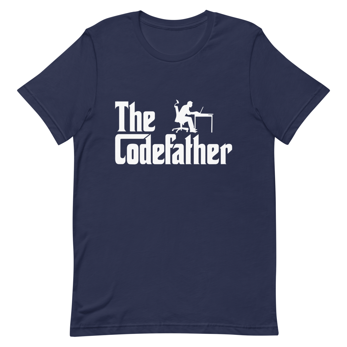 The Codefather cartoon clever developer - Developer T-shirt - techmerch.io