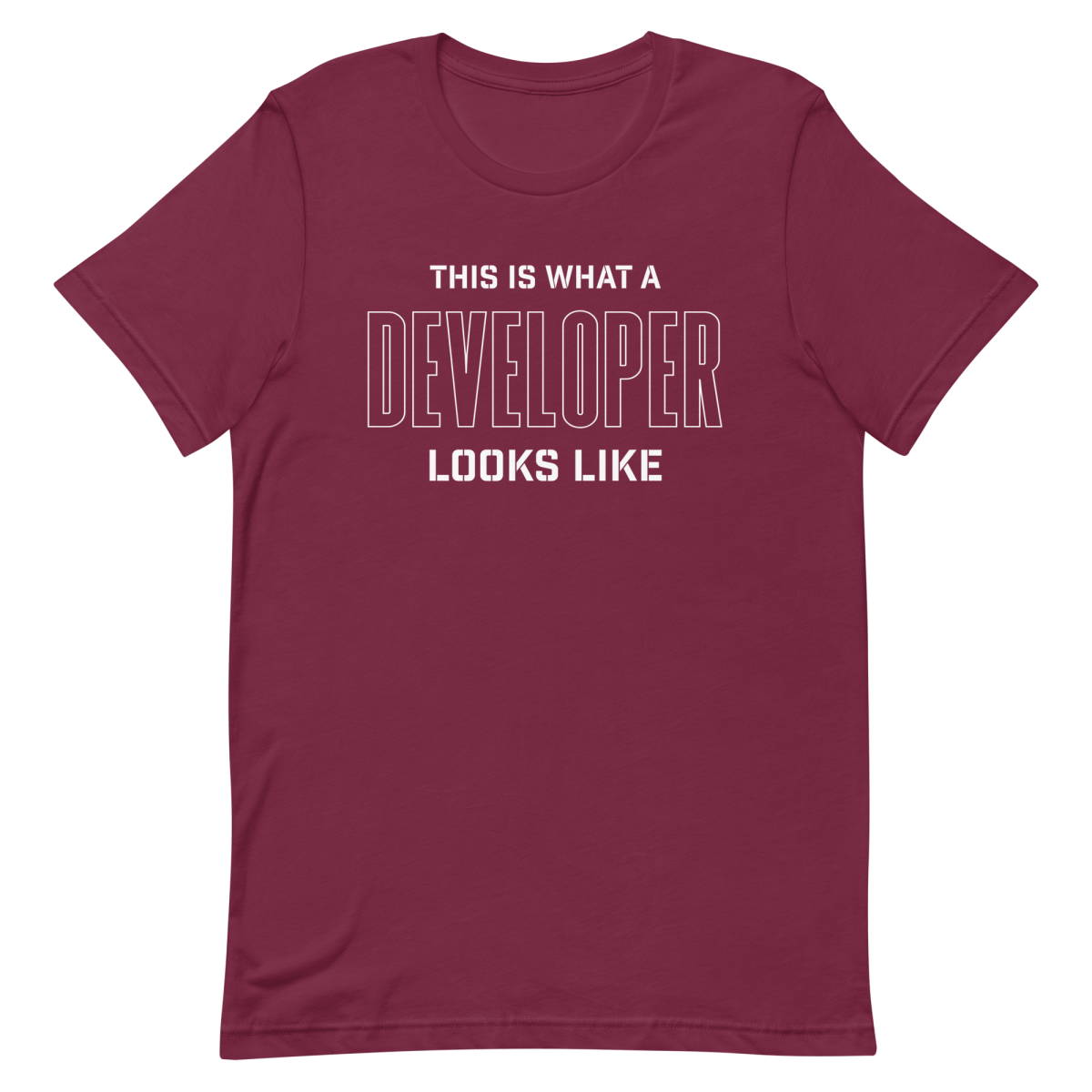This Is A Developer developer jobtitel relatable - Developer T-shirt - techmerch.io