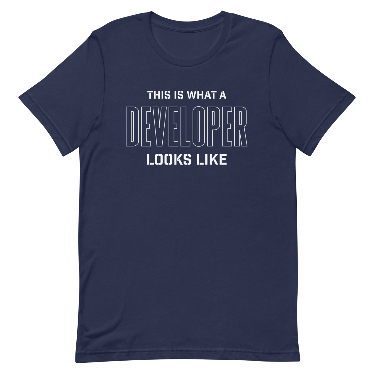 This Is A Developer developer jobtitel relatable - Developer T-shirt - techmerch.io
