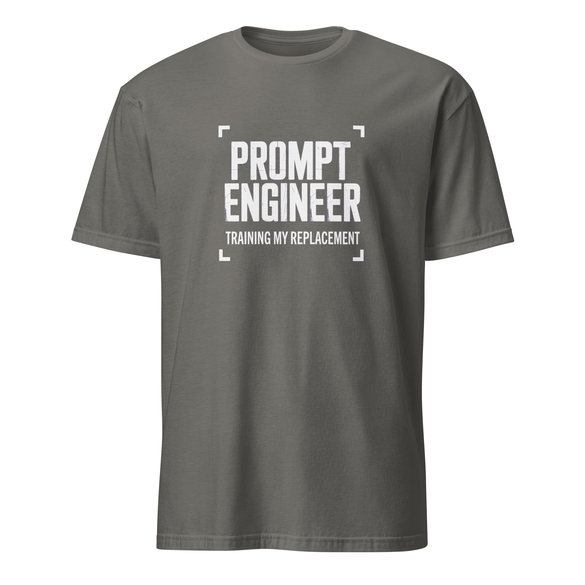 Training My LLM ai full-search prompt engineer training my replacement statement - Developer T-shirt - techmerch.io