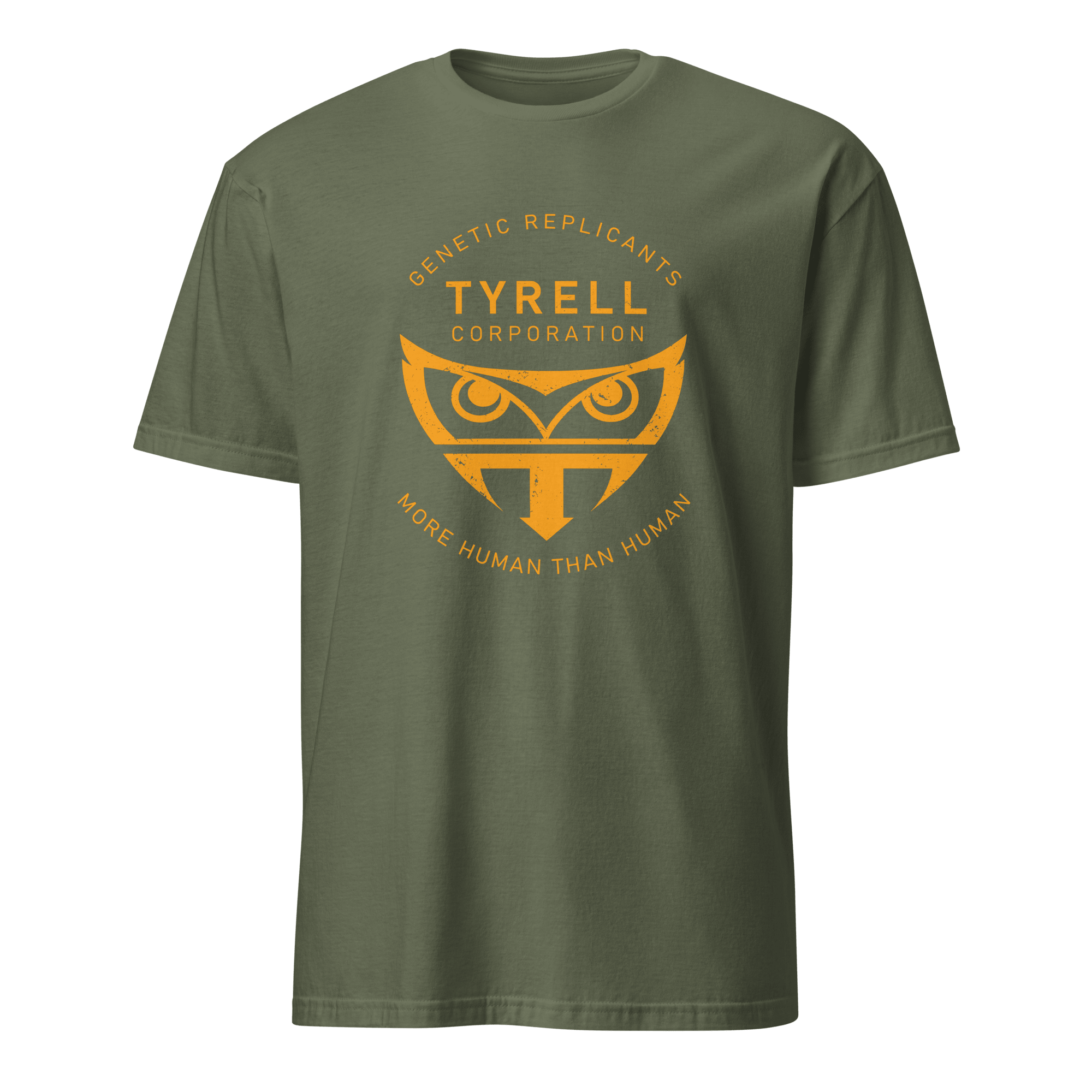 Tyrell More Than Human ai minimalist satire - Developer T-shirt - techmerch.io