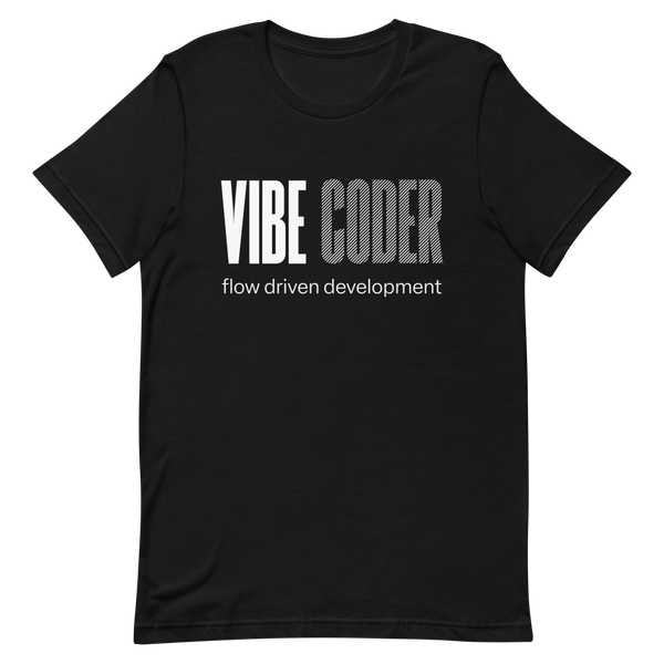 Vibe Coder ai coding developer - Developer T-shirt - techmerch.io
