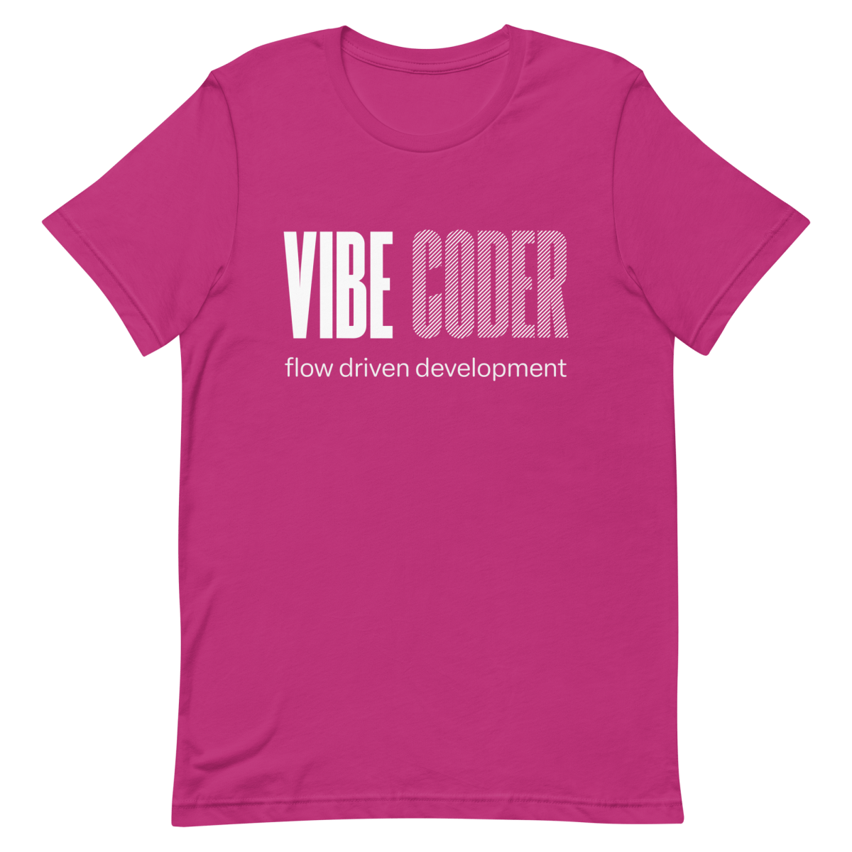 Vibe Coder ai coding developer - Developer T-shirt - techmerch.io