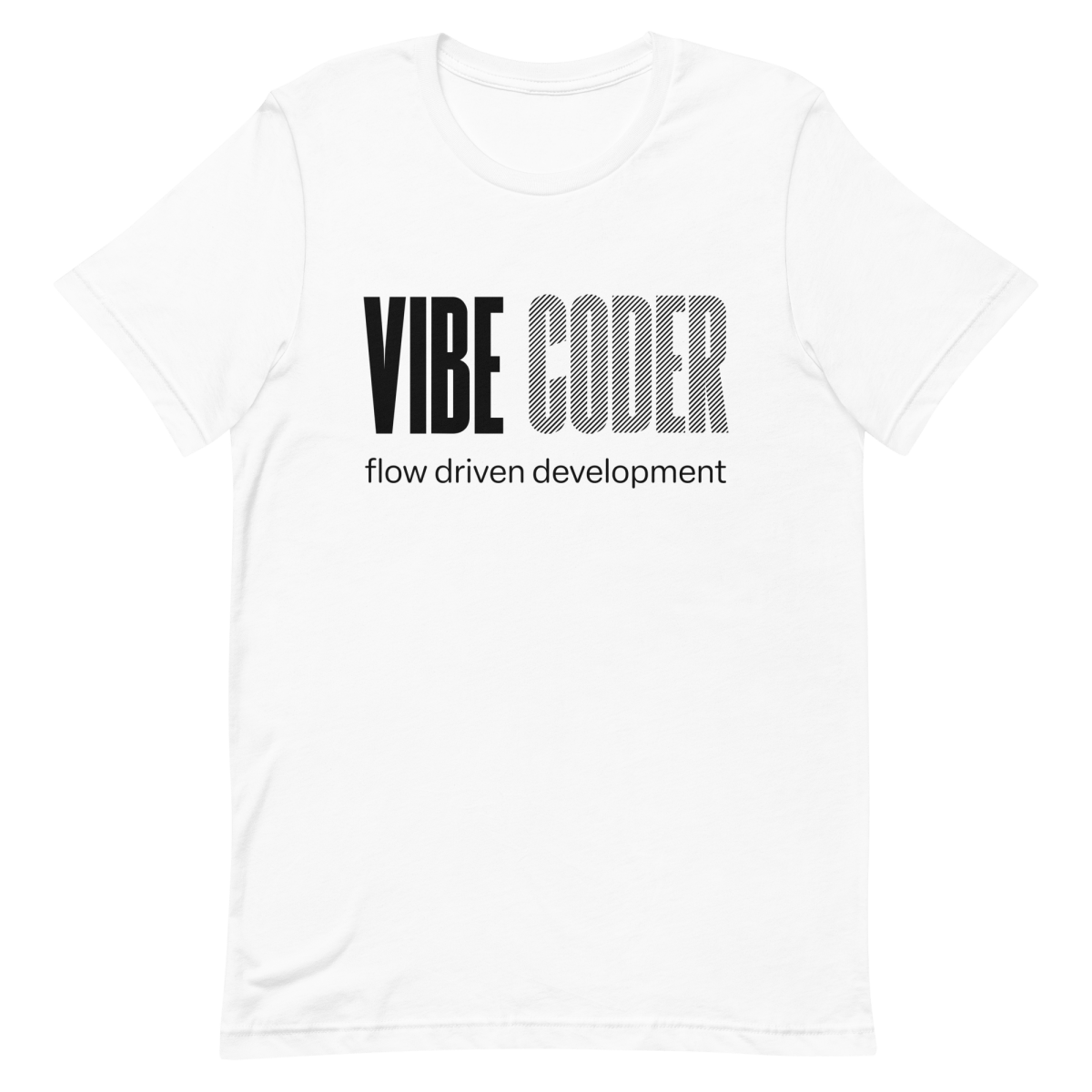 Vibe Coder ai coding developer - Developer T-shirt - techmerch.io