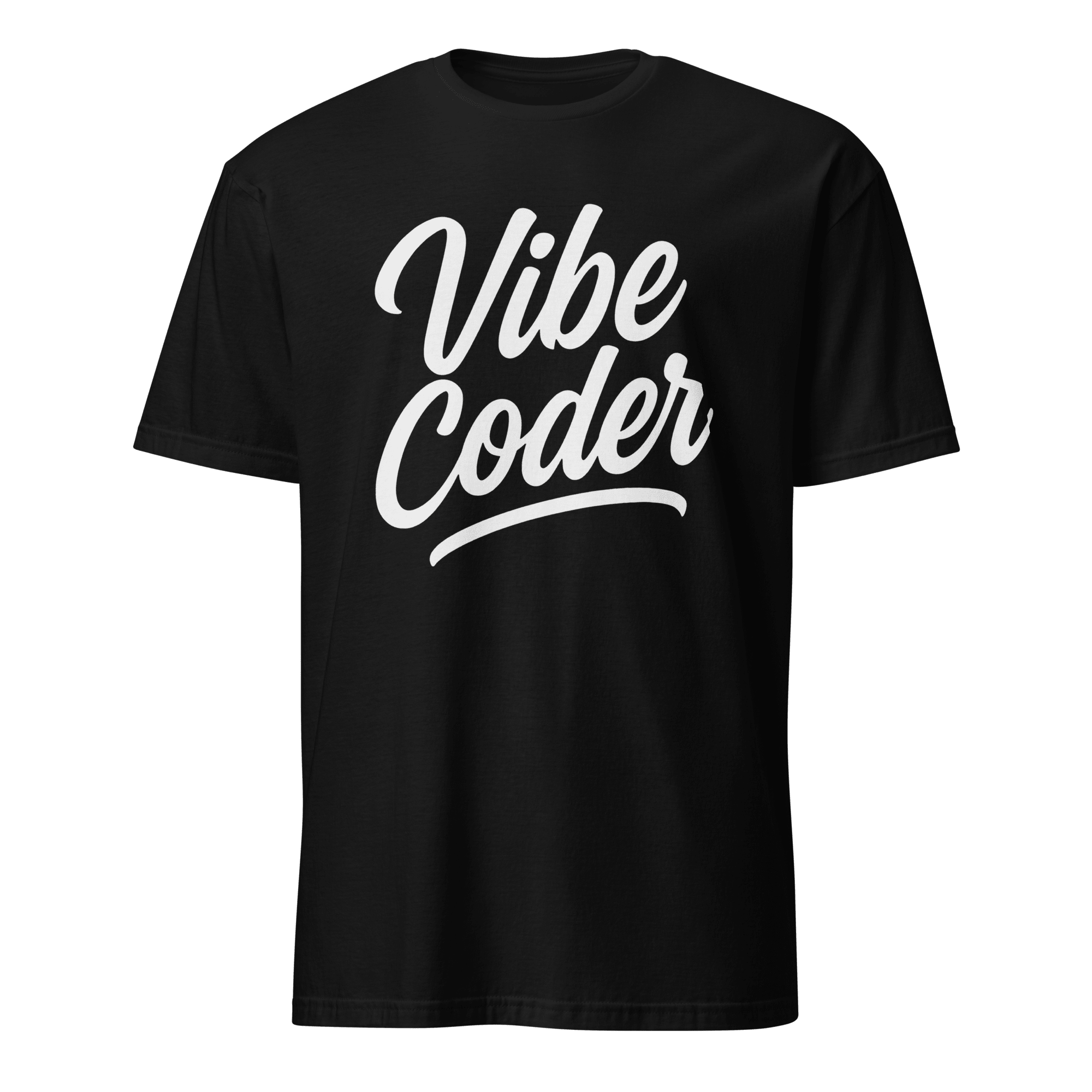 Vibe Coder ai full - search vibe coder statement - Developer T-shirt - techmerch.io