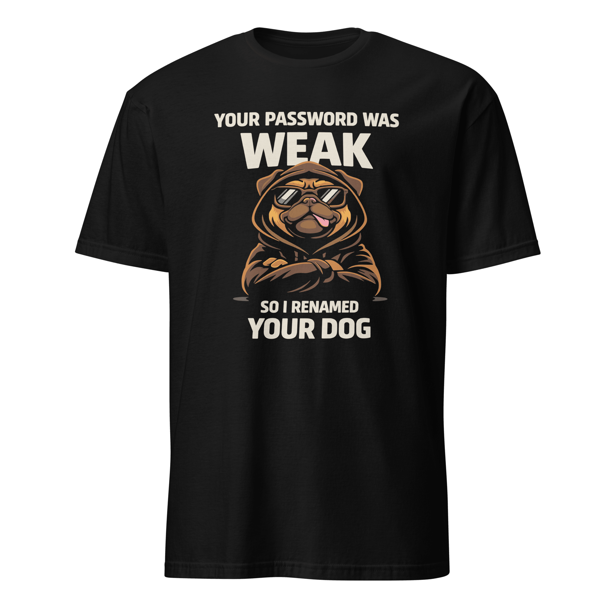 Weak Pass Rename Dog cartoon full - search your password was weak so i renamed your dog hot - Developer T-shirt - techmerch.io