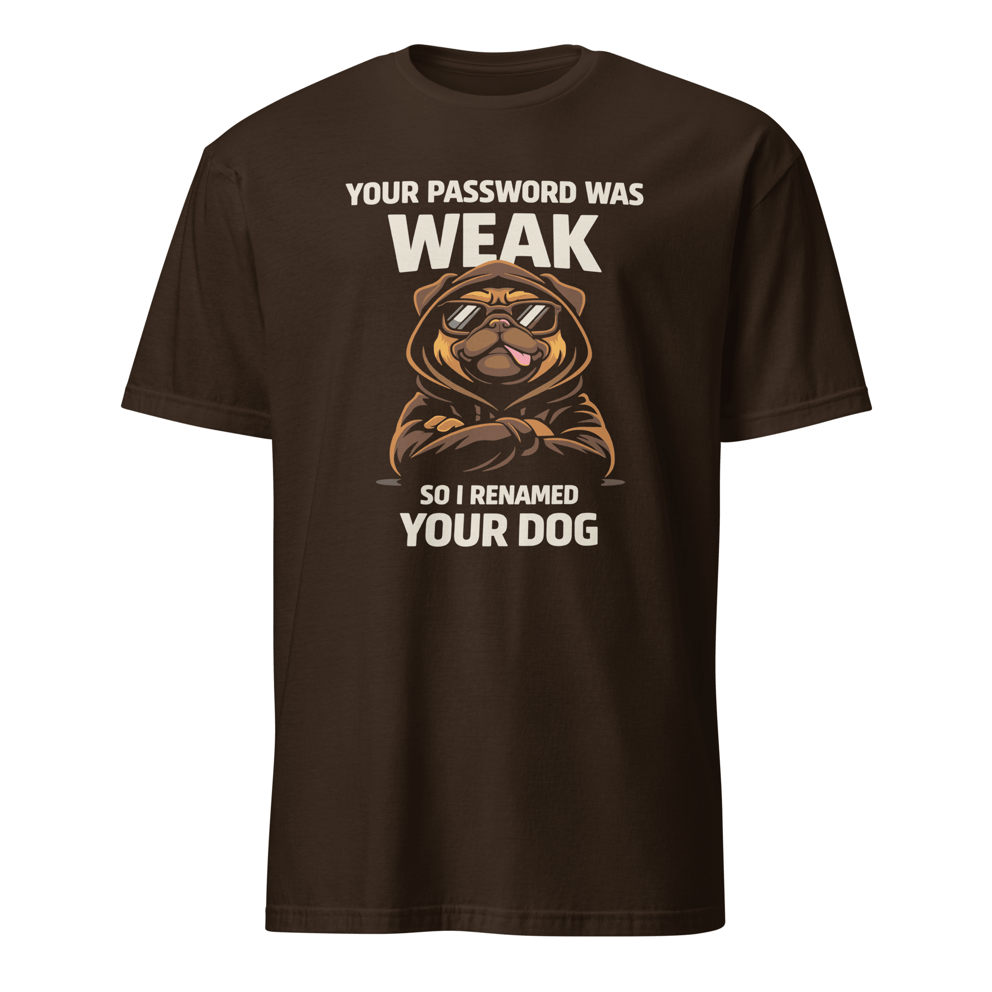 Weak Pass Rename Dog cartoon full - search your password was weak so i renamed your dog hot - Developer T-shirt - techmerch.io