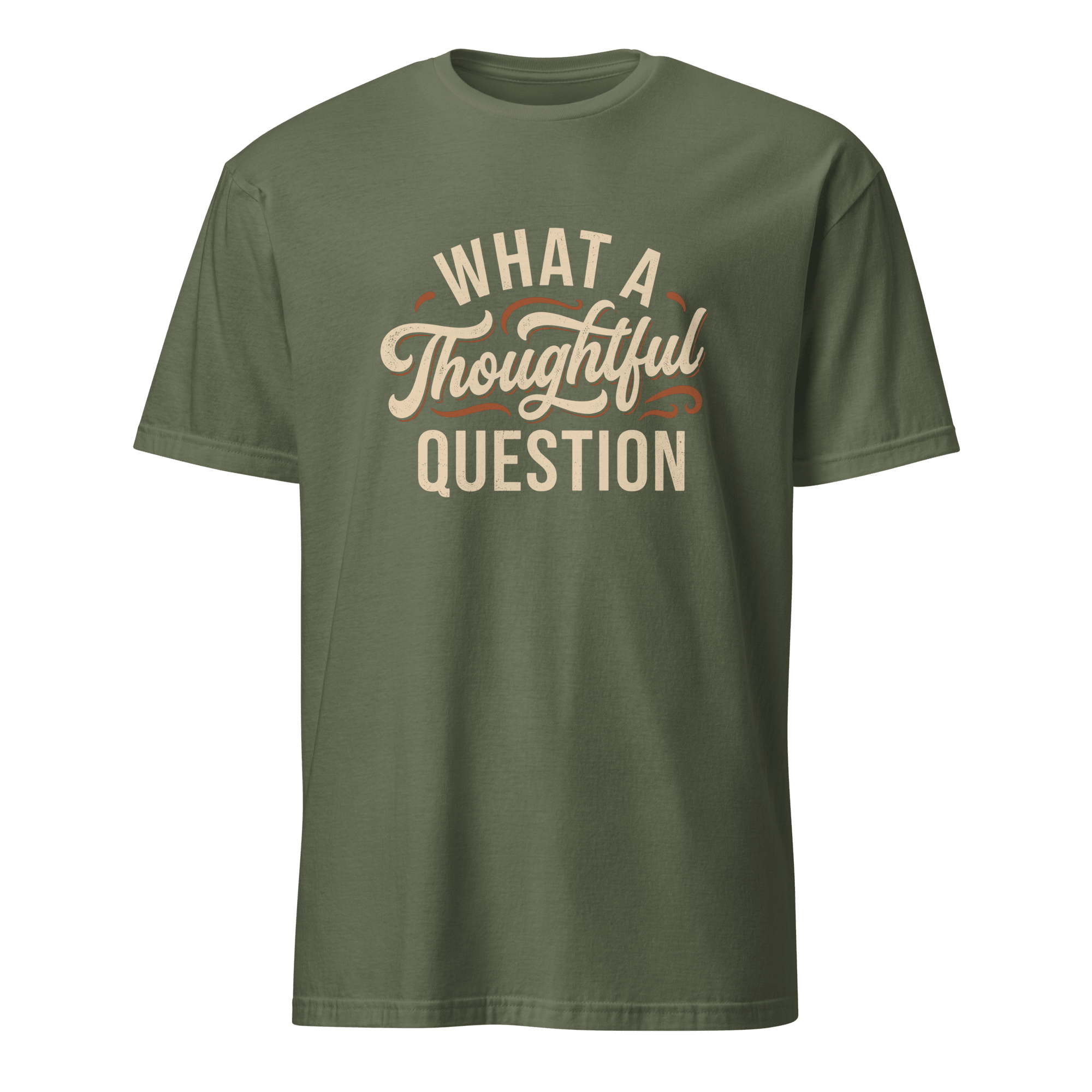 What A Thoughtful Question ai full-search What A Thoughtful Question new - Developer T-shirt - techmerch.io