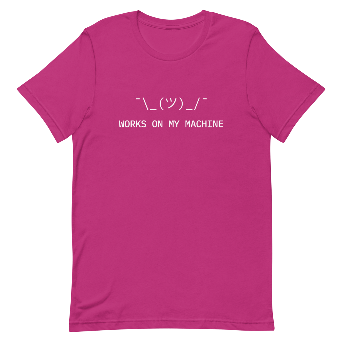 Works On My Machine code debugging developer - Developer T-shirt - techmerch.io
